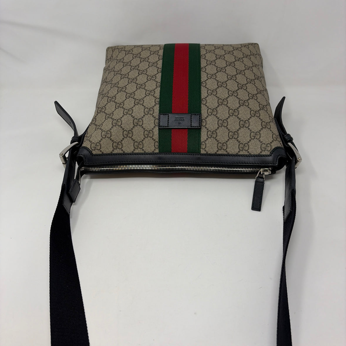 Pre-Owned Gucci Monogram Coated Canvas Designer Handbag