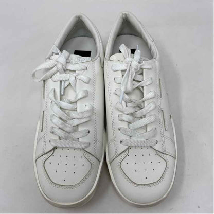 Pre-Owned Golden Goose White Leather Shoe Size 6.5 Designer Shoes