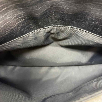 Pre-Owned Gucci Black Canvas Designer Handbag