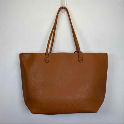 Boutique Cognac/Taupe faux leather Handbag