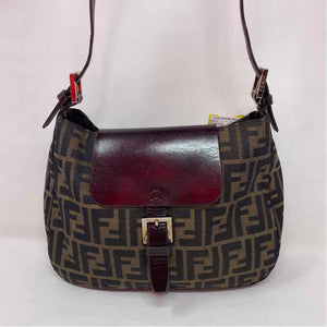 Pre-Owned Fendi Monogram Canvas Designer Handbag