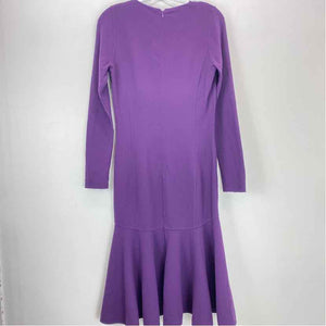 Pre-Owned Size 10/L Michael Kors Collection Purple Casual Dress