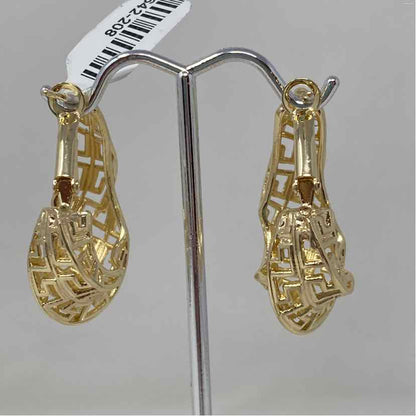 Gold Metal Earrings