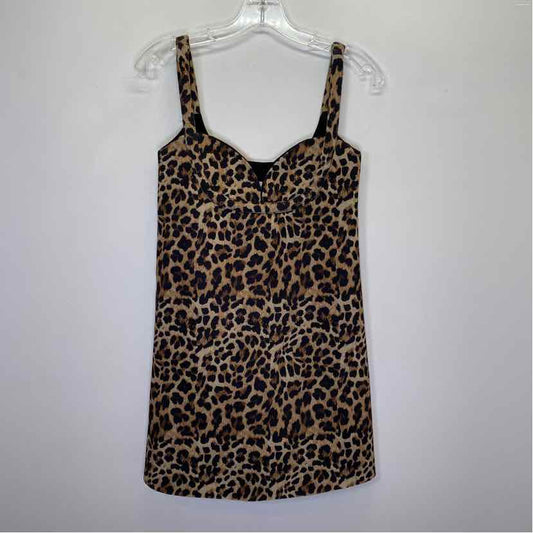 Pre-Owned Size XXS Dhruv Kapoor Leopard Casual Dress