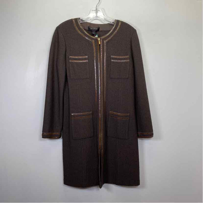 Pre-Owned Size 8/M St John Brown Jacket
