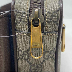 Pre-Owned Gucci Monogram Canvas Designer Handbag