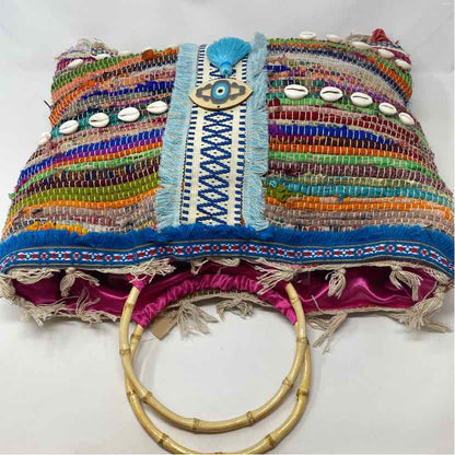 Pre-Owned Boutique Multi Straw Handbag
