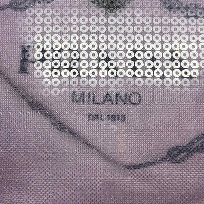 Pre-Owned Prada Purple Sequined Designer Handbag
