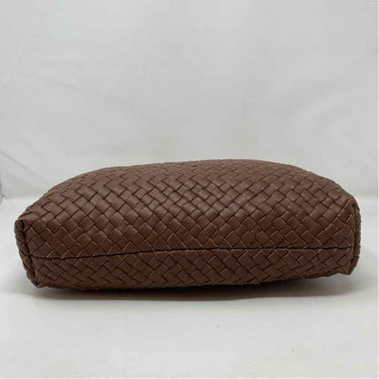 Pre-Owned Milaner Brown Leather Handbag