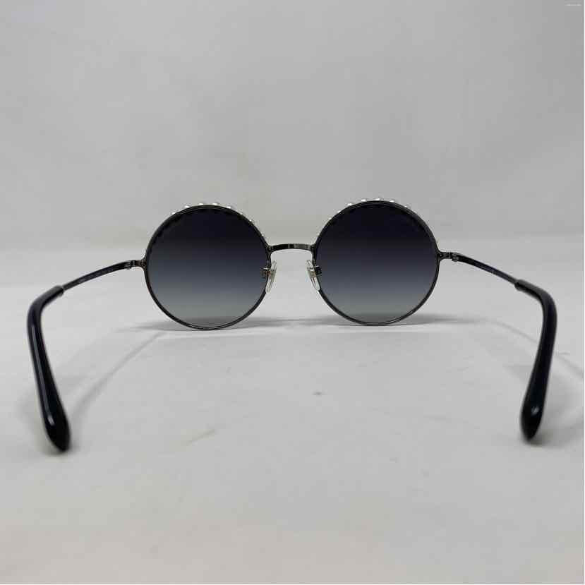 Pre-Owned Chanel Black Multi Metal Designer Sunglasses