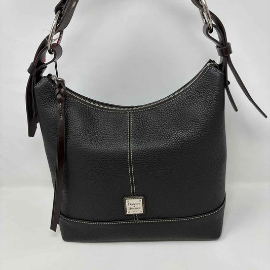 Pre-Owned Dooney & Bourke Black Leather Handbag