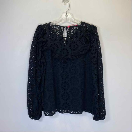 Pre-Owned Size L Lilly Pulitzer Black Top