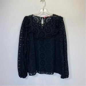 Pre-Owned Size L Lilly Pulitzer Black Top