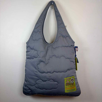 Pre-Owned Coach Grey Nylon Handbag