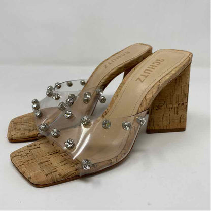 Pre-Owned Shoe Size 6 Schutz Tan Heels