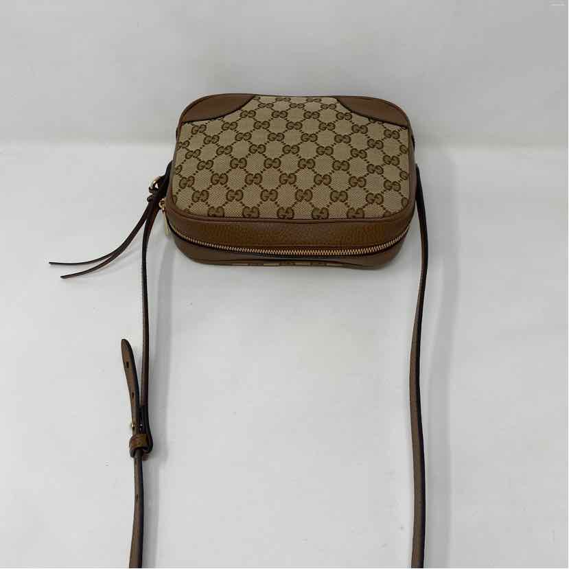 Pre-Owned Gucci Monogram Canvas Designer Handbag
