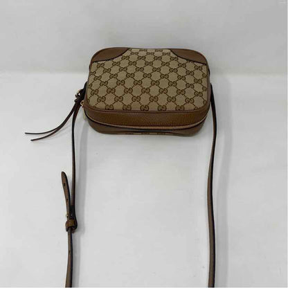 Pre-Owned Gucci Monogram Canvas Designer Handbag