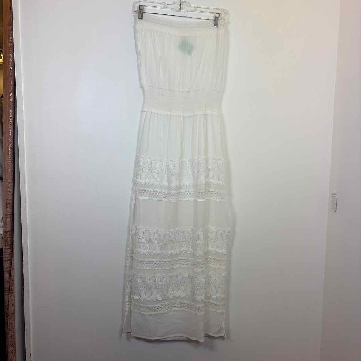 Pre-Owned Size S Elan White Casual Dress