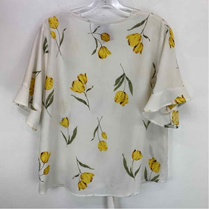 Pre-Owned Size M Veronica m White Floral Top