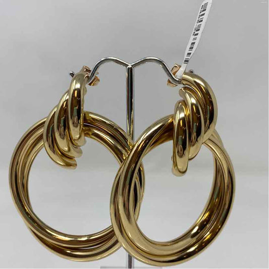 Gold Metal Earrings
