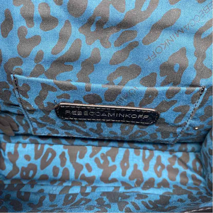 Pre-Owned Rebecca Minkoff Black & Silver Leather Handbag