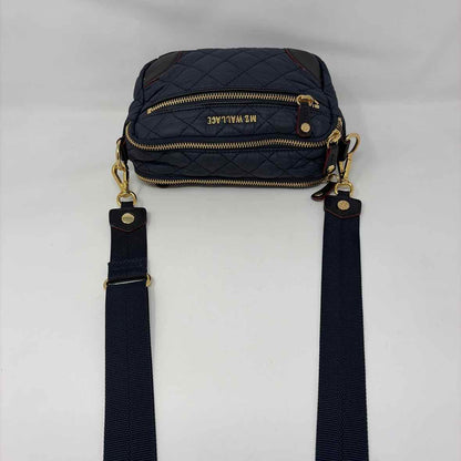 Pre-Owned MZ Wallace Navy Nylon Handbag