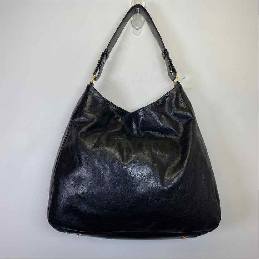 Pre-Owned Tory Burch Black Leather Handbag