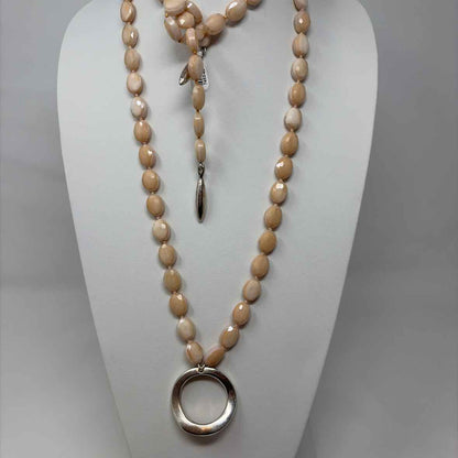 Pre-Owned Simon Sebbag Designs Peach Stones Necklace