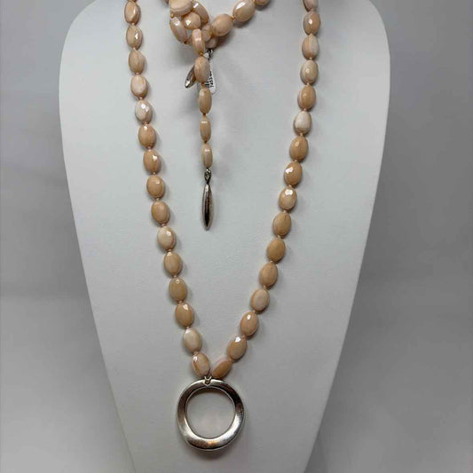 Pre-Owned Simon Sebbag Designs Peach Stones Necklace