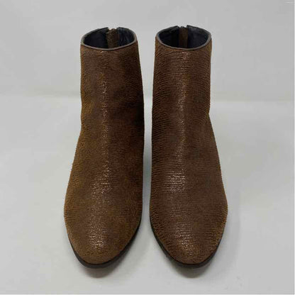 Pre-Owned Shoe Size 9.5 Vaneli Brown Multi Booties