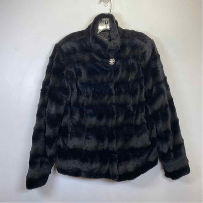 Pre-Owned Size S Dennis Basso Black Coat