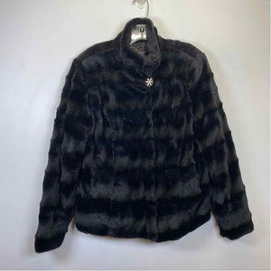 Pre-Owned Size S Dennis Basso Black Coat