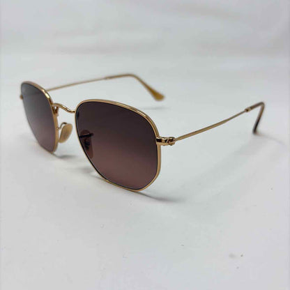 Pre-Owned Rayban Rose Gold Metal Sunglasses