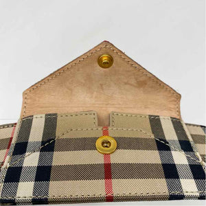Pre-Owned Burberry Plaid Canvas Designer Belt