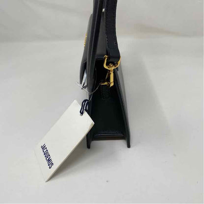 Pre-Owned Jacquemus Black Leather Designer Handbag