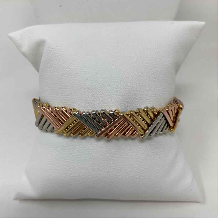 Tri Metal Metal Bracelet