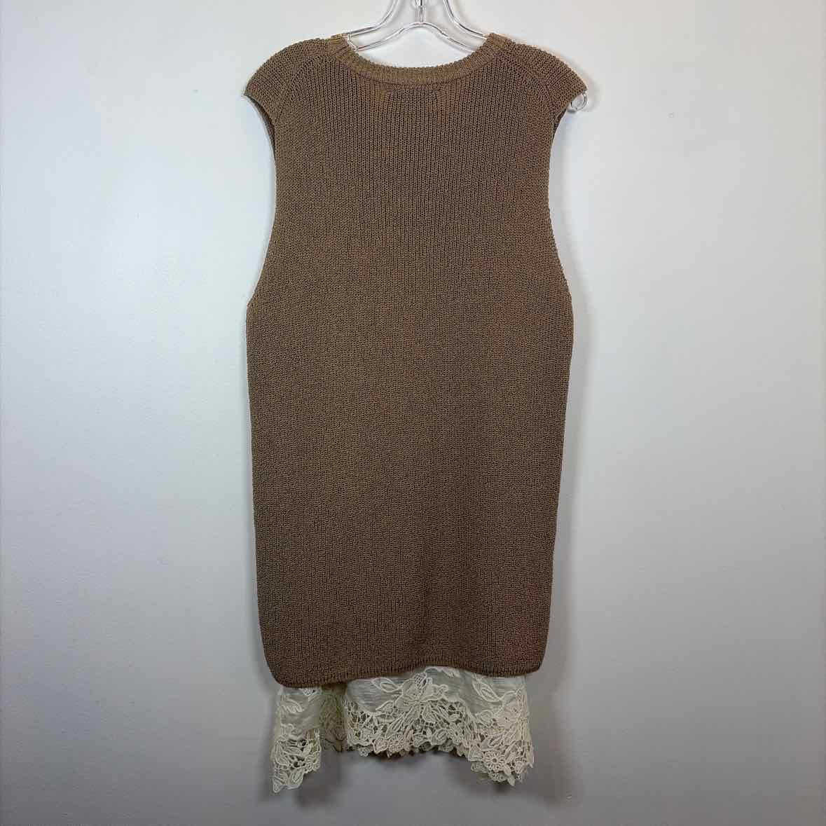 Pre-Owned Size M ZARA Tan Casual Dress