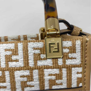 Pre-Owned Fendi Monogram Canvas Designer Handbag