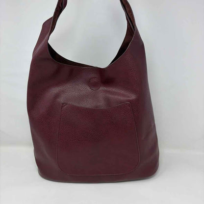 Pre-Owned Joy Susan Burgundy Leather Handbag