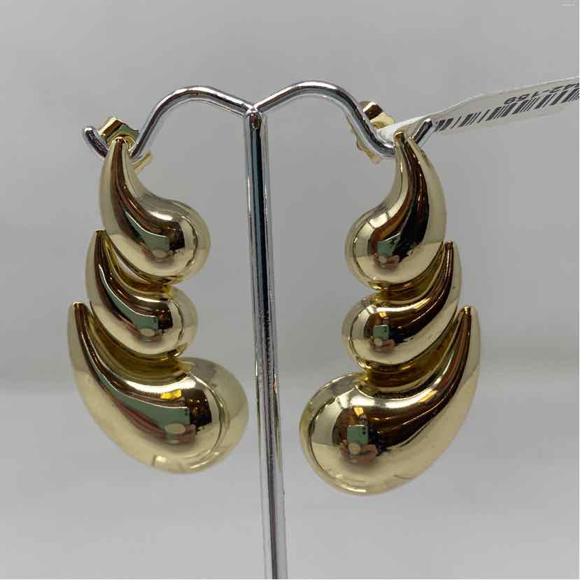 Gold Metal Earrings