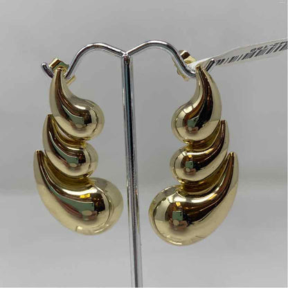 Gold Metal Earrings