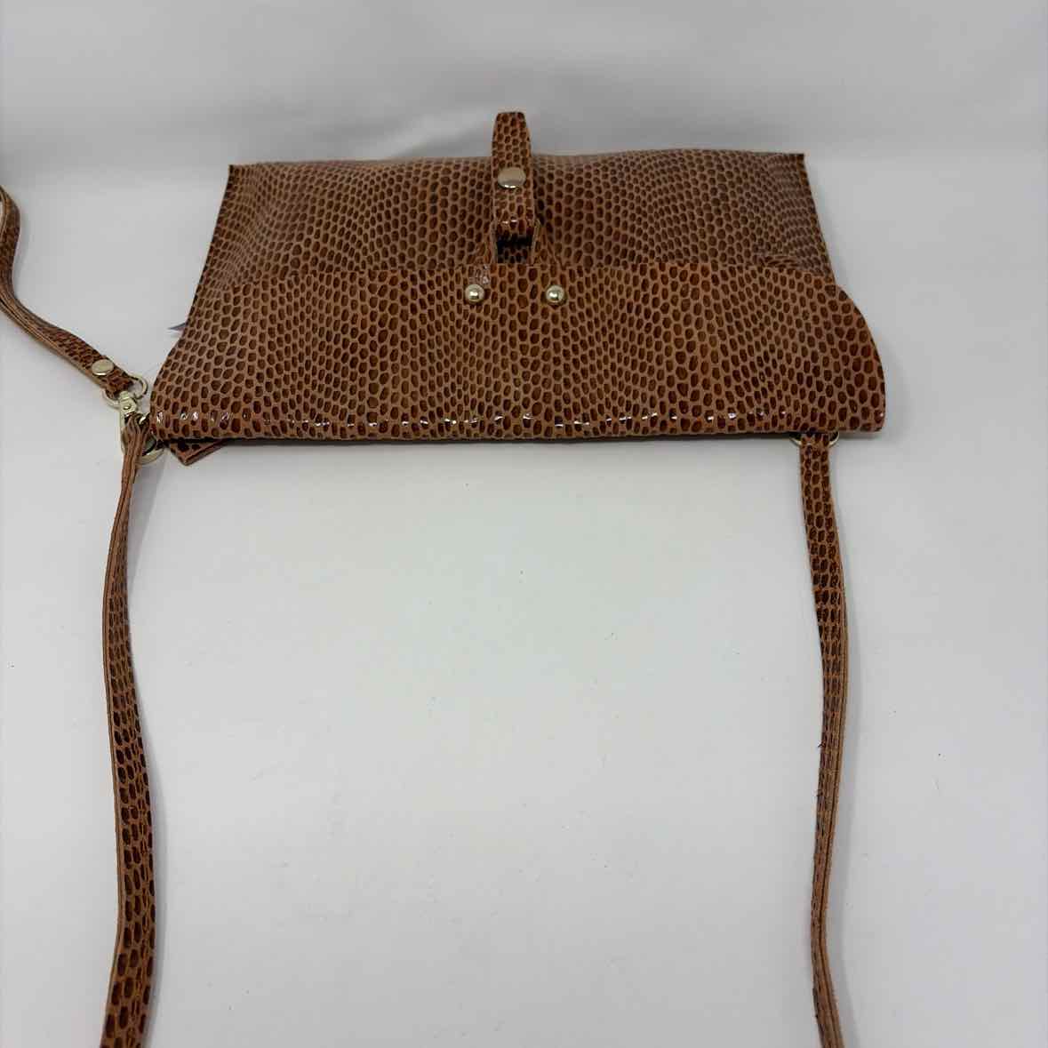 Pre-Owned Boutique Brown Leather Handbag