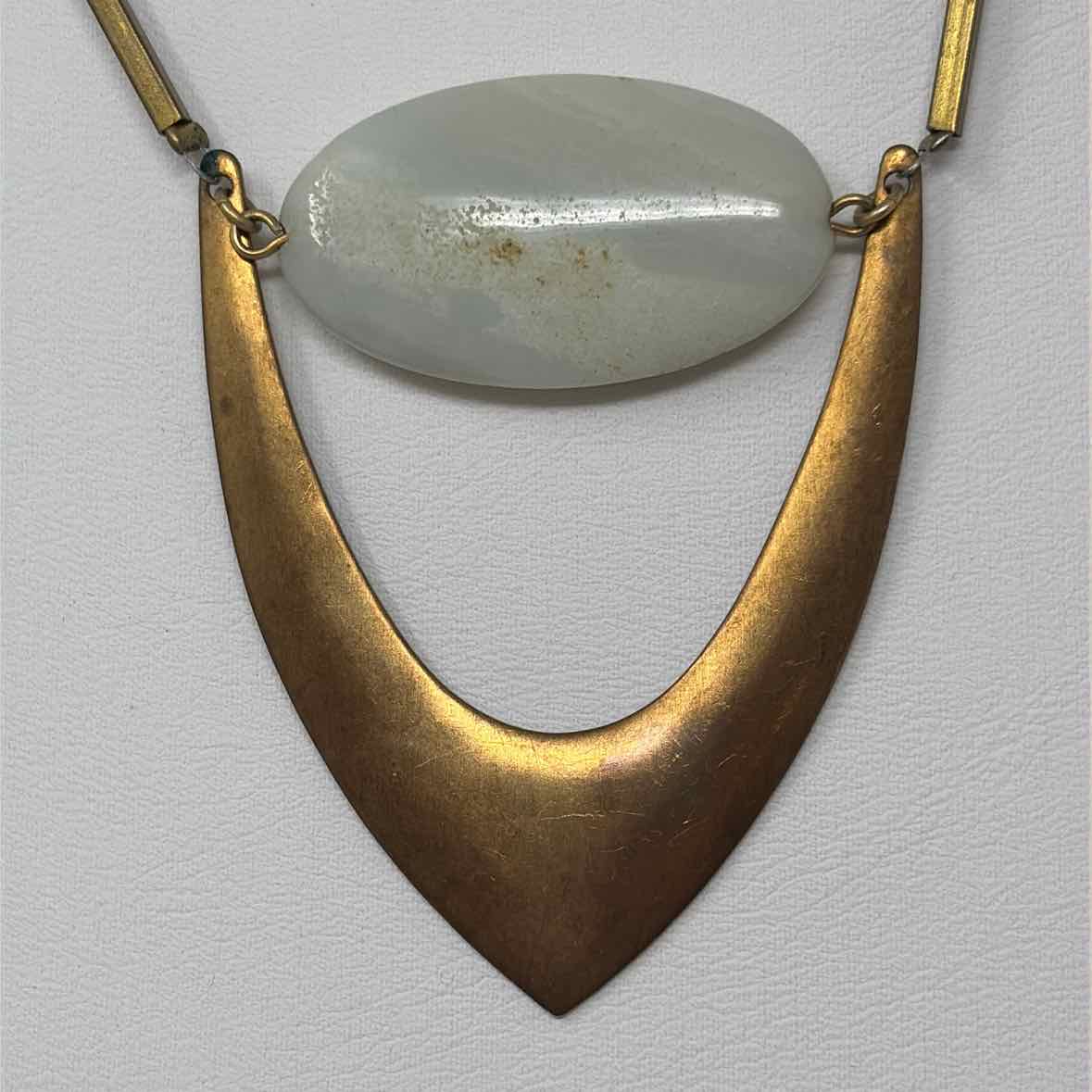 Pre-Owned David Aubrey Gold Multi Beaded Necklace