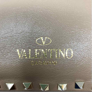 Pre-Owned Valentino Tan Leather Designer Handbag