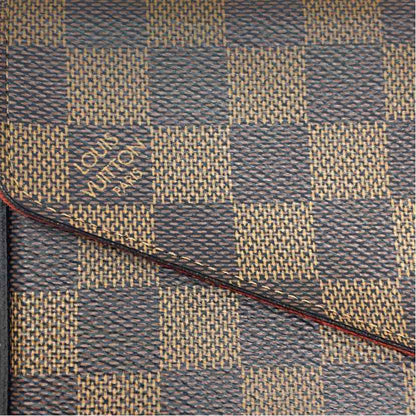 Pre-Owned Louis Vuitton Damier Eben Canvas Designer Handbag