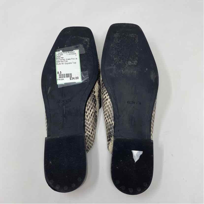 Pre-Owned Shoe Size 8.5 Dolce Vita Snake Print Casual