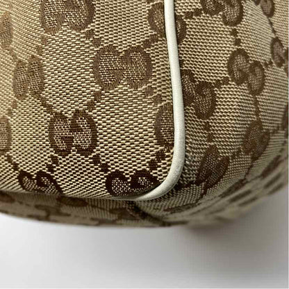 Pre-Owned Gucci Monogram Canvas Designer Handbag