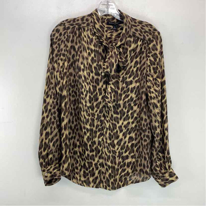 Pre-Owned Size S Banana Republic Leopard Top