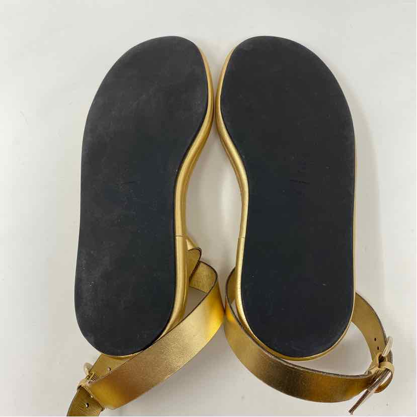 Pre-Owned Shoe Size 9.5 Tibi Gold Sandals