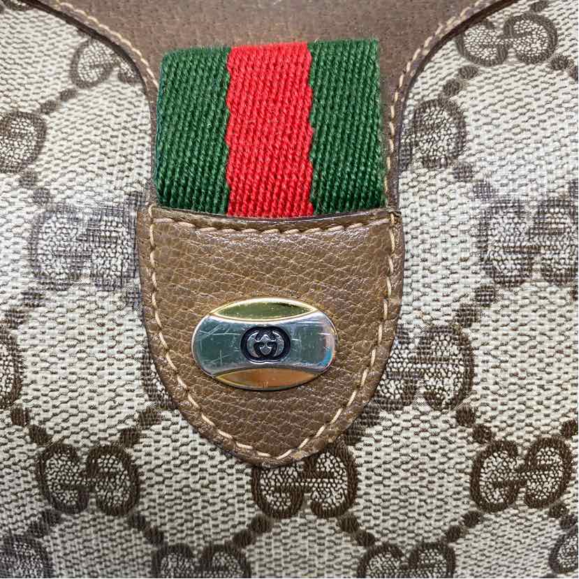 Pre-Owned Gucci Monogram Canvas Designer Handbag